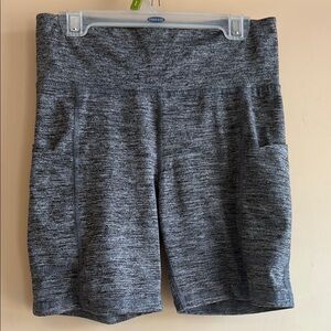 Aeropostale Gray Bike Shorts with Stretchy Fabric